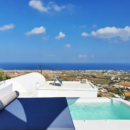 Sun Spell With Sea View-private Plunge Pool סנטוריני
