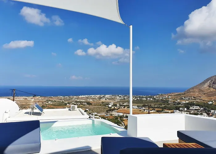 Sun Spell With Sea View-private Plunge Pool * Fira (Santorini)